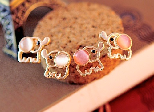 Elephant Earrings - Baby Studs