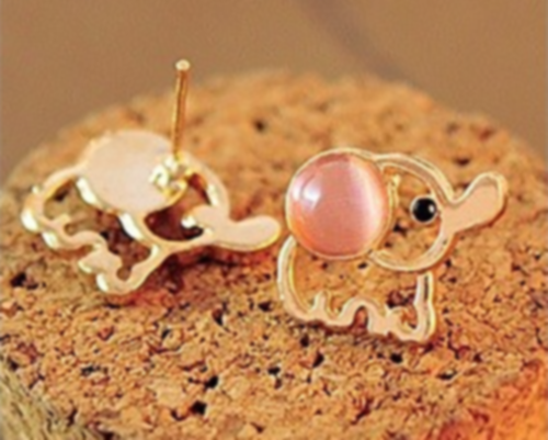 Elephant Earrings - Baby Studs
