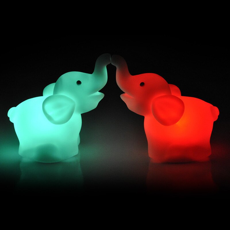 NIGHT LIGHT - Color Changing Elephant