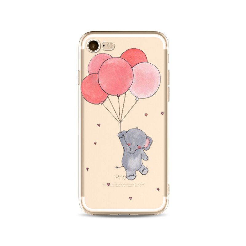 PHONE CASE - Elephants for iPhone 7+