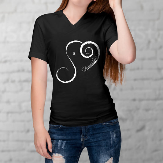 Short-Sleeve Elephant Spirit Tee BLACK