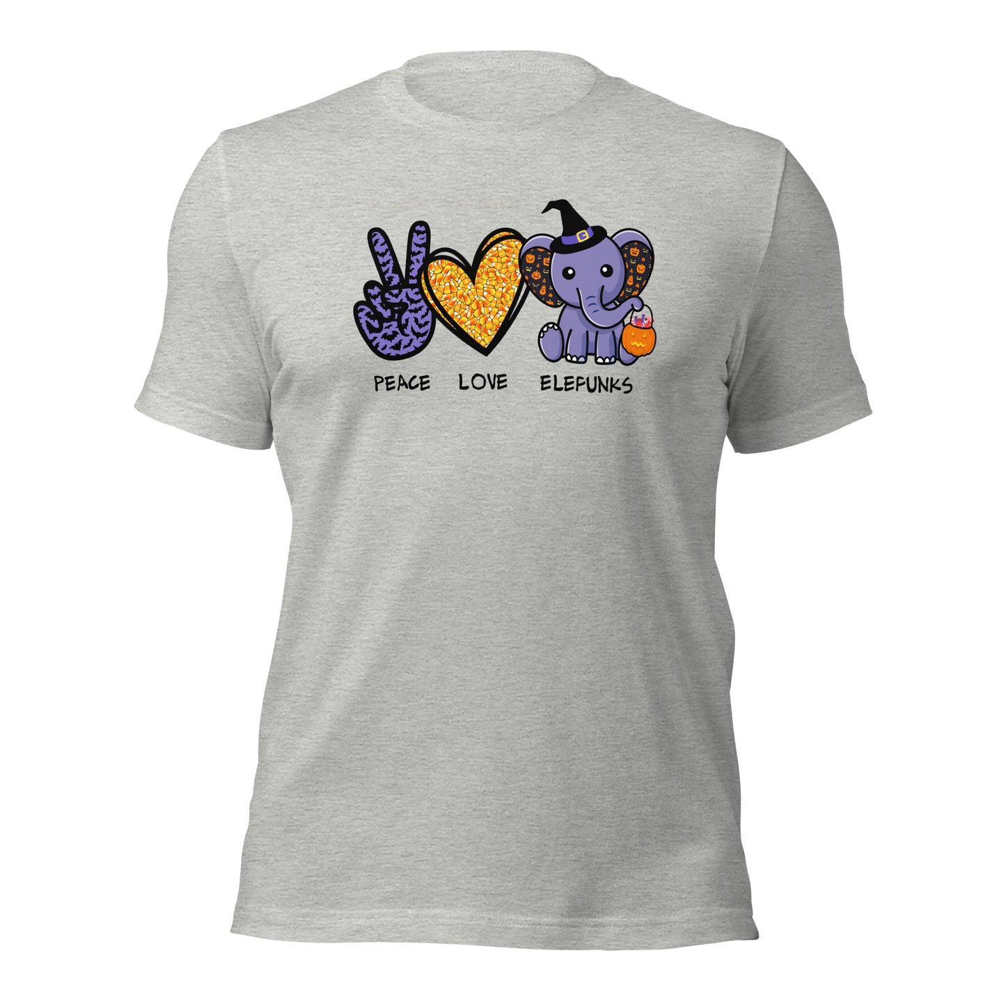 Peace Love & Elefunks - Halloween T-Shirt