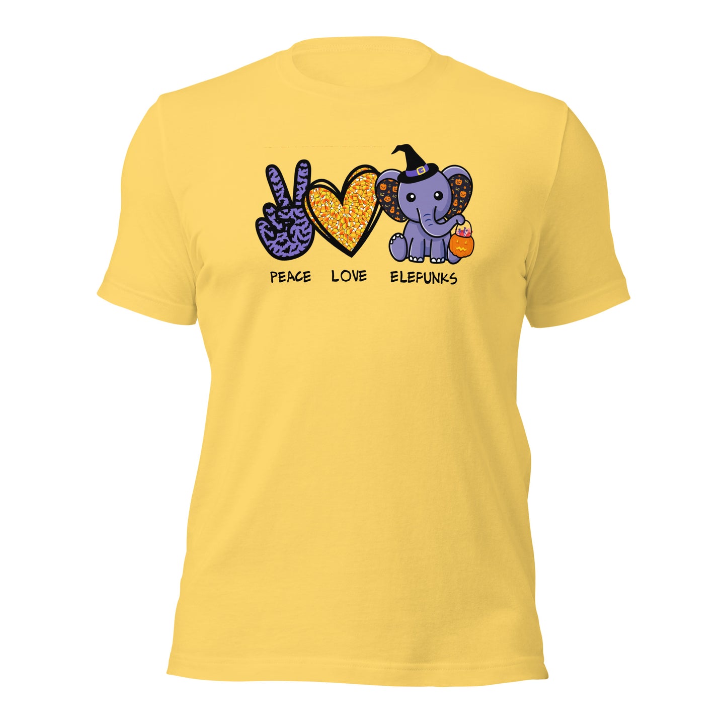 Peace Love & Elefunks - Halloween T-Shirt