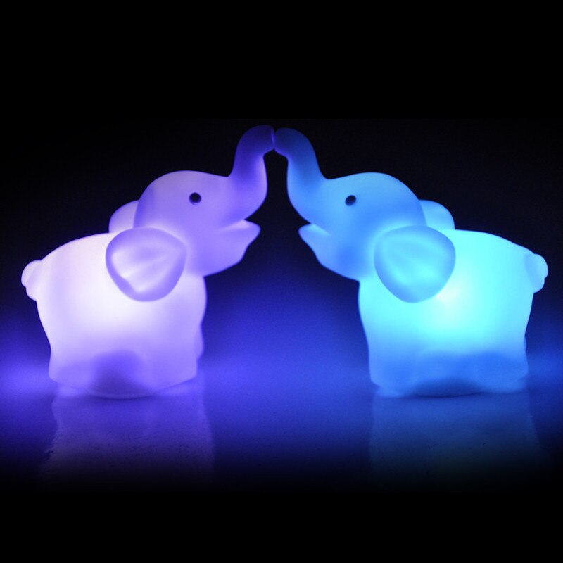 NIGHT LIGHT - Color Changing Elephant
