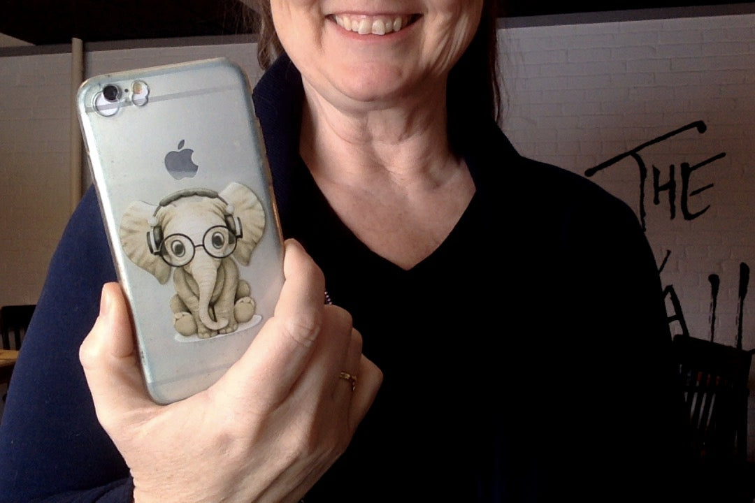 PHONE CASE - Elephants for iPhone 7+