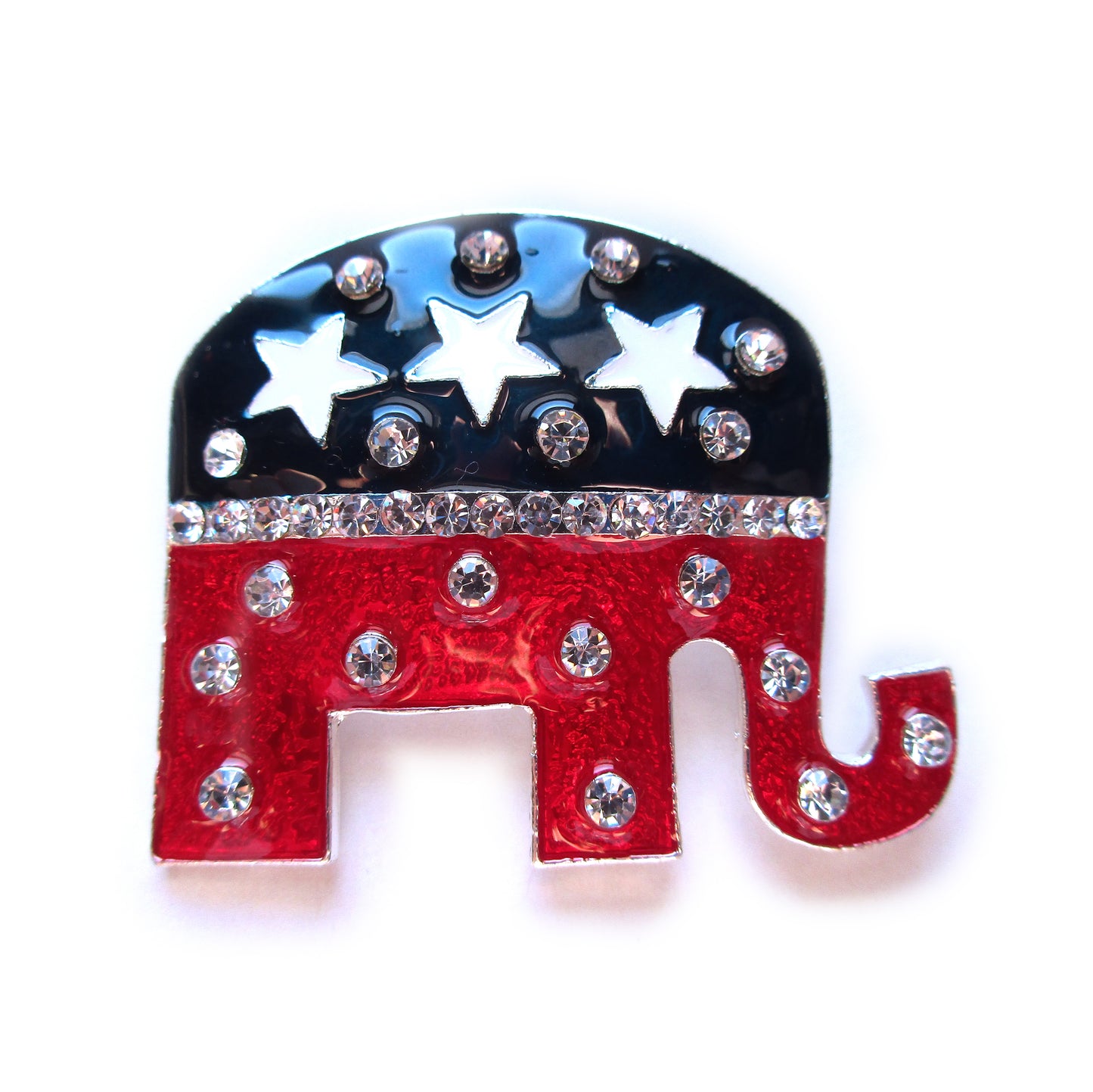 Republican GOP Elephant Brooch